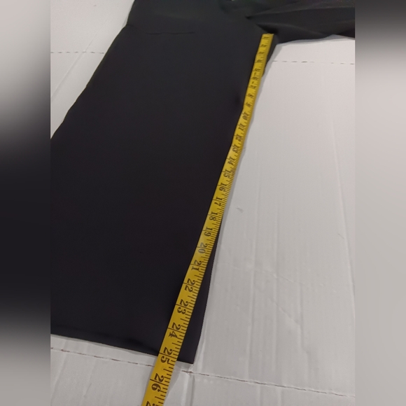 Karl Lagerfeld Paris Women's (Size 12) Black Sailor Wide Leg Cropped Pants (NWT) - Picture 11 of 12